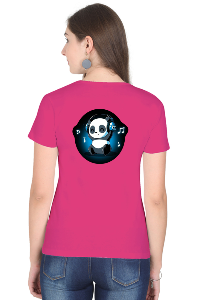 Music Panda Graphic Tee | Regular Fit
