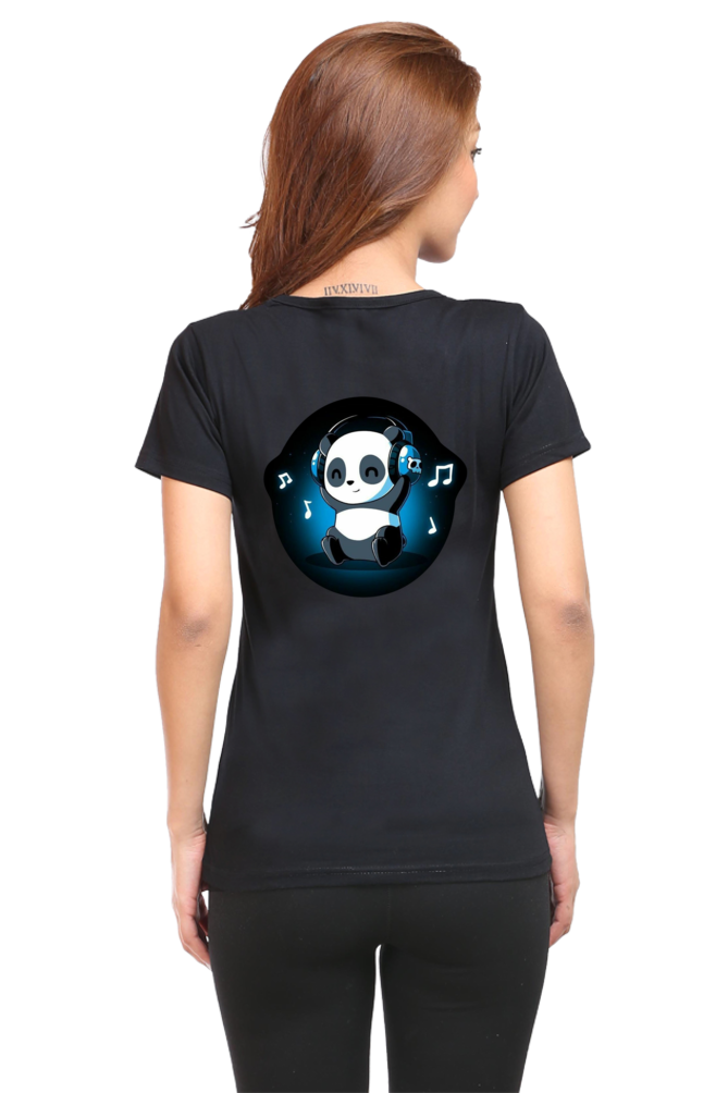 Music Panda Graphic Tee | Regular Fit