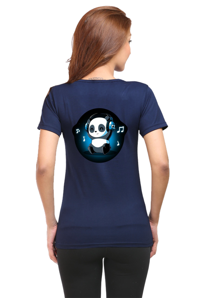 Music Panda Graphic Tee | Regular Fit