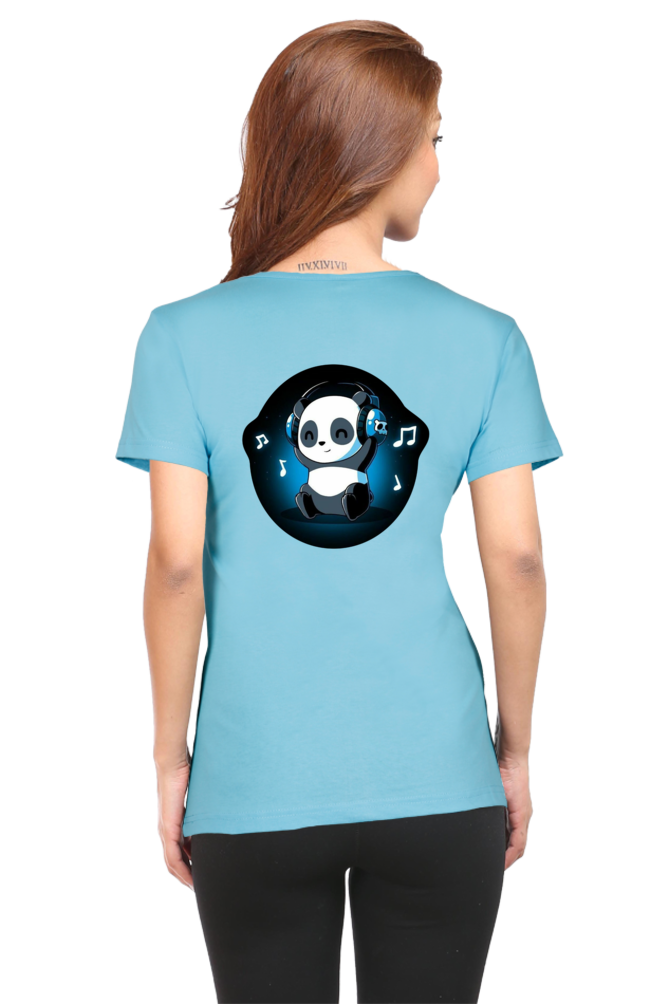 Music Panda Graphic Tee | Regular Fit