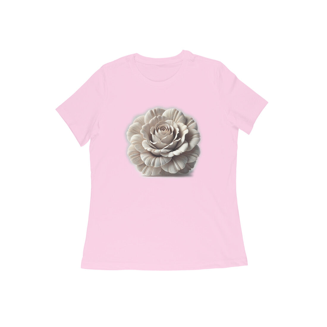 Rose Graphic Tee | 3D Floral
