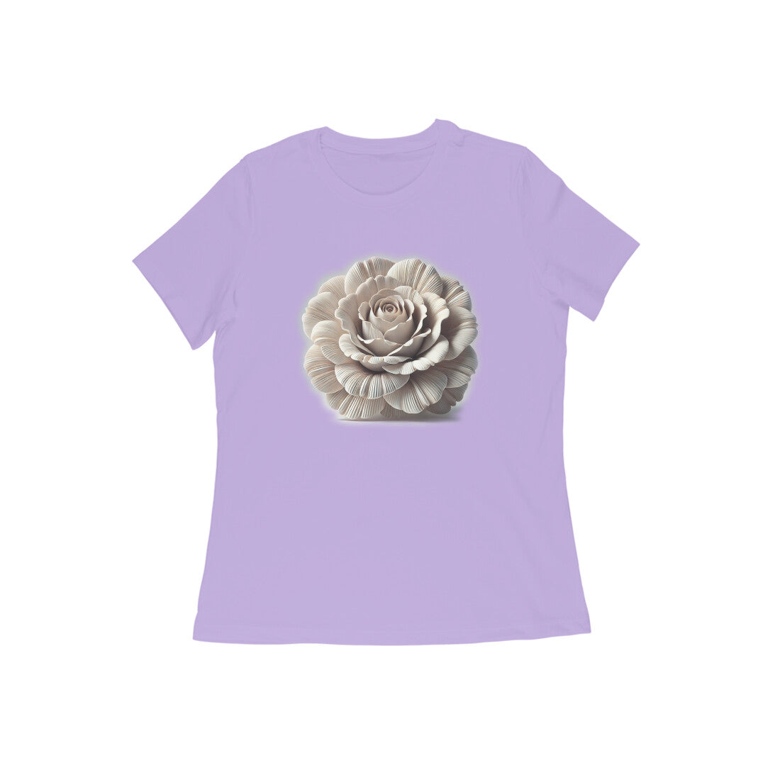Rose Graphic Tee | 3D Floral