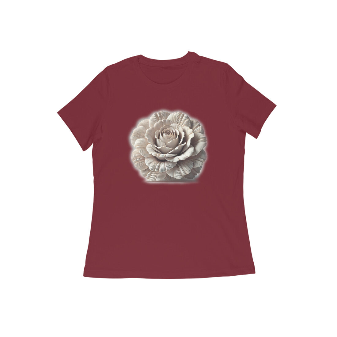 Rose Graphic Tee | 3D Floral