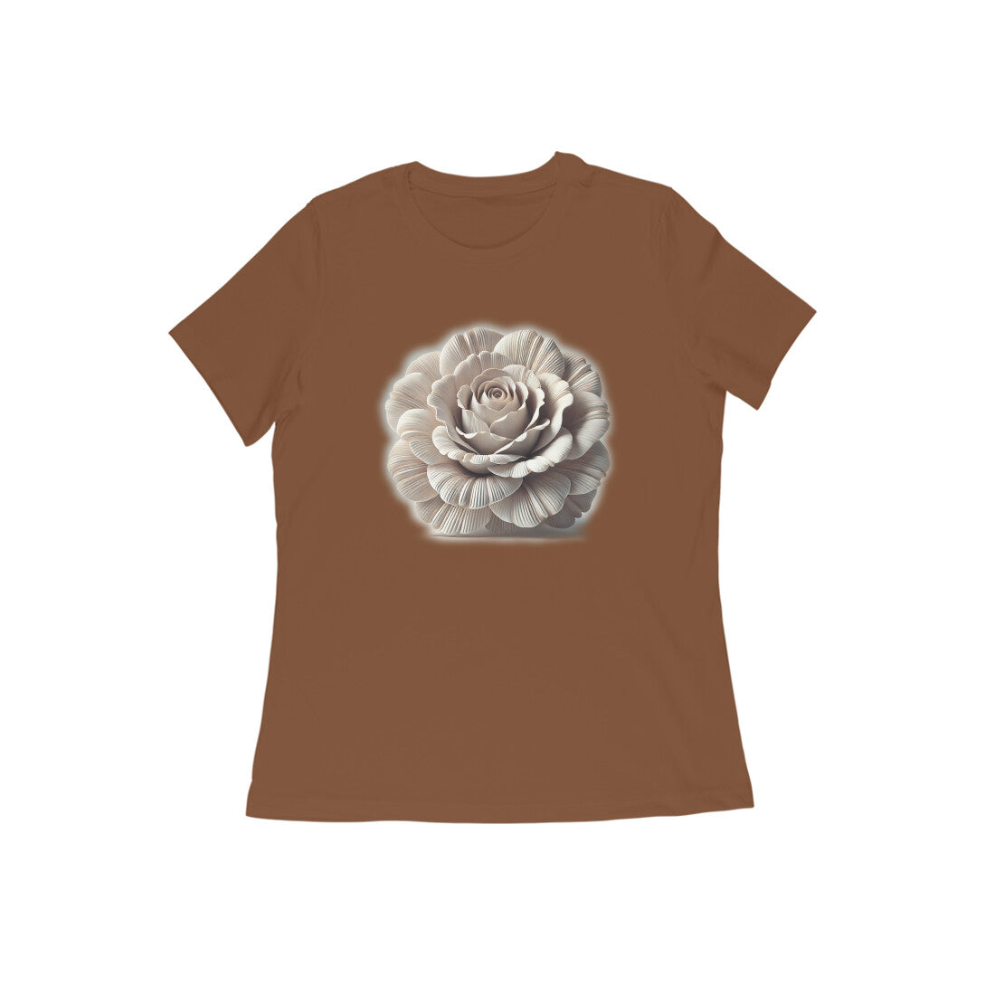 Rose Graphic Tee | 3D Floral