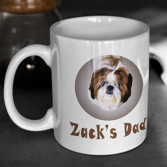 Dog Dad Mug | Zack