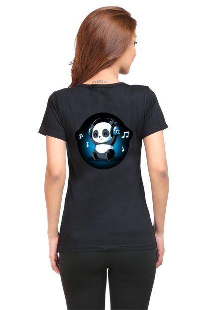 Music Panda Graphic Tee | Regular Fit