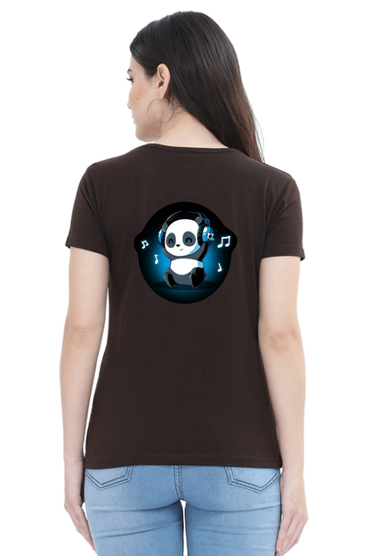 Music Panda Graphic Tee | Regular Fit