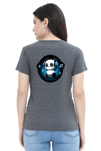 Music Panda Graphic Tee | Regular Fit