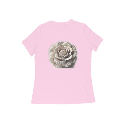 Rose Graphic Tee | 3D Floral
