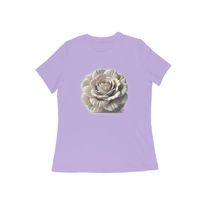 Rose Graphic Tee | 3D Floral
