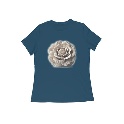Rose Graphic Tee | 3D Floral