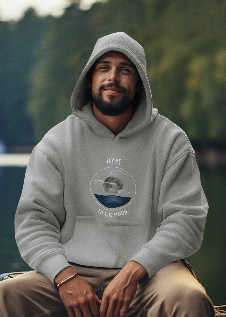 Fly Me To The Moon Hoodie