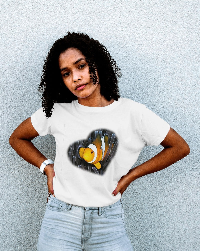 Clownfish Graphic Tee | Curved Regular